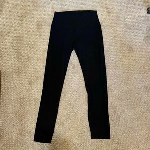 Lululemon black align leggings size 6